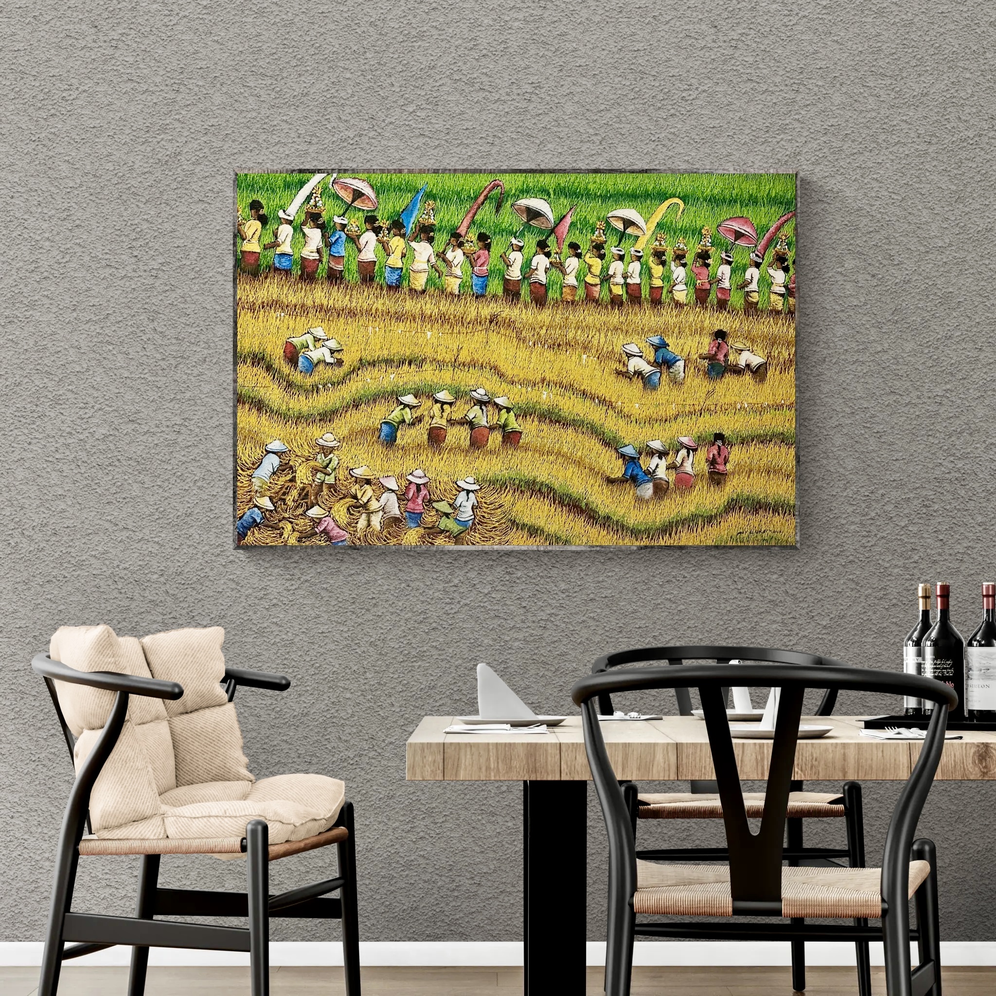 Procession Through the Golden Harvest